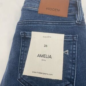 Women's Amelia Skinny Jeans - Dark Blue